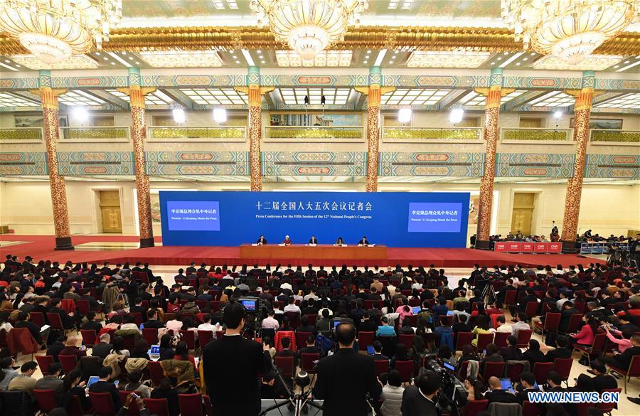 (TWO SESSIONS)CHINA-BEIJING-LI KEQIANG-PRESS CONFERENCE (CN)