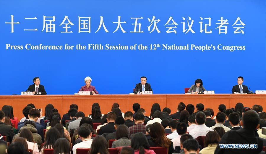 (TWO SESSIONS)CHINA-BEIJING-LI KEQIANG-PRESS CONFERENCE (CN)