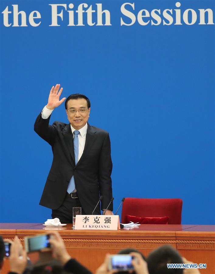 (TWO SESSIONS)CHINA-BEIJING-LI KEQIANG-PRESS CONFERENCE (CN)