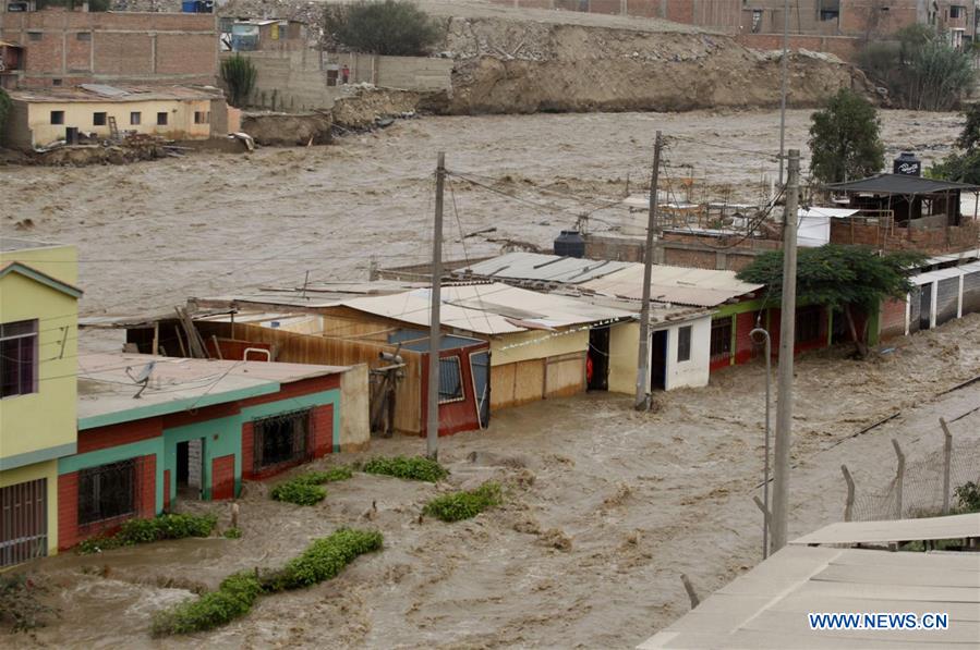 PERU-LIMA-EL NINO-FLOODS