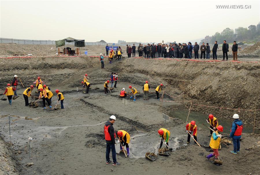 CHINA-SICHUAN-ARCHAEOLOGY-UNDERWATER TREASURE-DISCOVERY(CN)