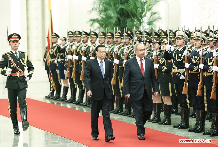 CHINA-BEIJING-LI KEQIANG-ISRAELI PM-TALKS (CN)