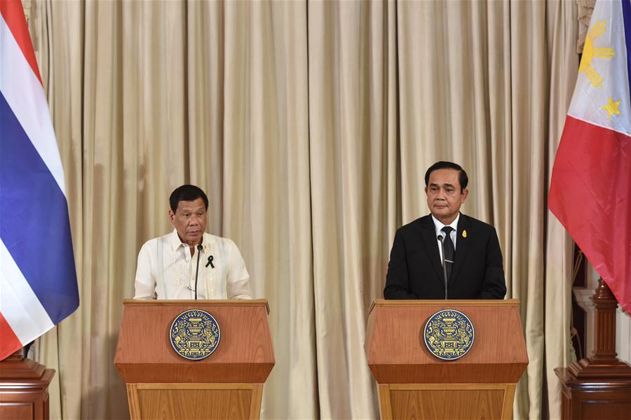 THAILAND-BANGKOK-PHILIPPINES-DUTERTE-VISIT