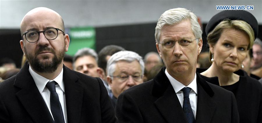 BELGIUM-BRUSSELS-TERRORIST ATTACKS-ANNIVERSARY