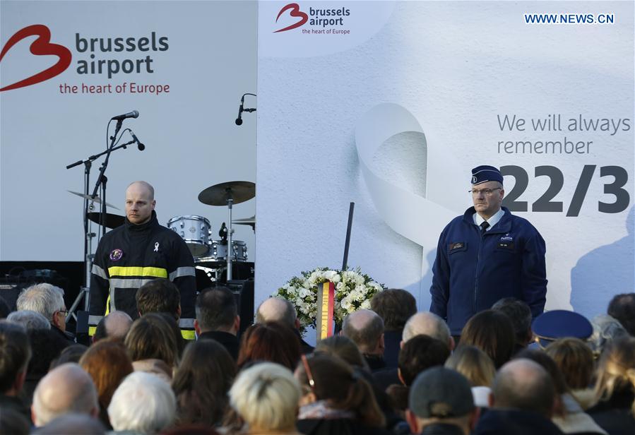 BELGIUM-BRUSSELS-TERRORIST ATTACKS-ANNIVERSARY