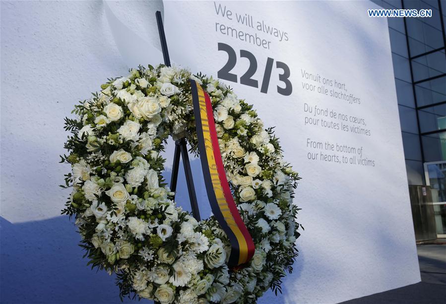 BELGIUM-BRUSSELS-TERRORIST ATTACKS-ANNIVERSARY