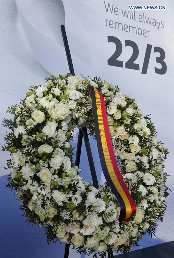 BELGIUM-BRUSSELS-TERRORIST ATTACKS-ANNIVERSARY