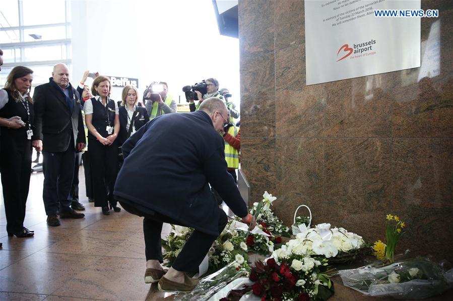 BELGIUM-BRUSSELS-TERRORIST ATTACKS-ANNIVERSARY