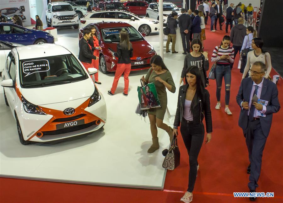 SERBIA-BELGRADE-CAR SHOW