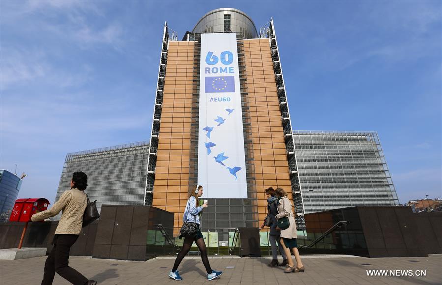 BELGIUM-BRUSSELS-EU-ROME-60TH ANNIVERSARY