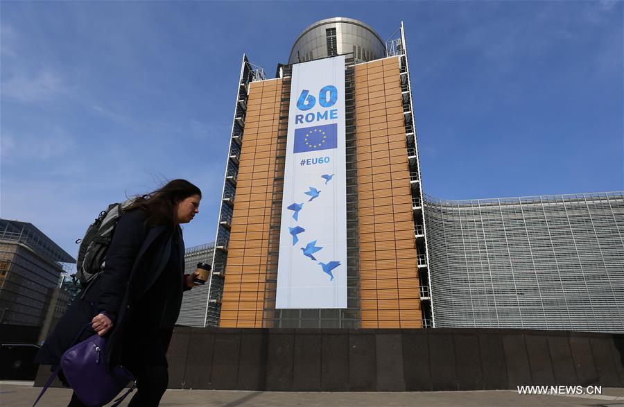 BELGIUM-BRUSSELS-EU-ROME-60TH ANNIVERSARY