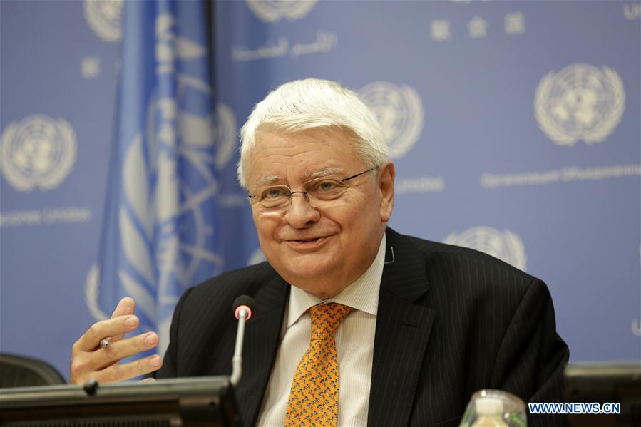 UN-PEACEKEEPING CHIEF-HERVE LADSOUS-PRESS CONFERENCE