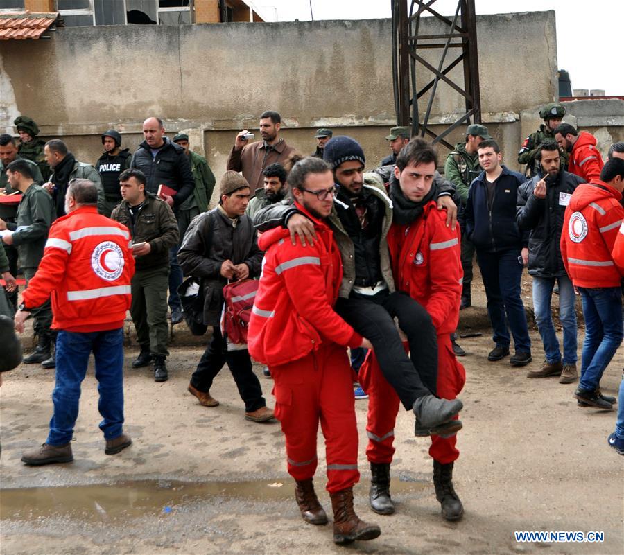 SYRIA-HOMS-REBEL-LAST STRONGHOLD-EVACUATION