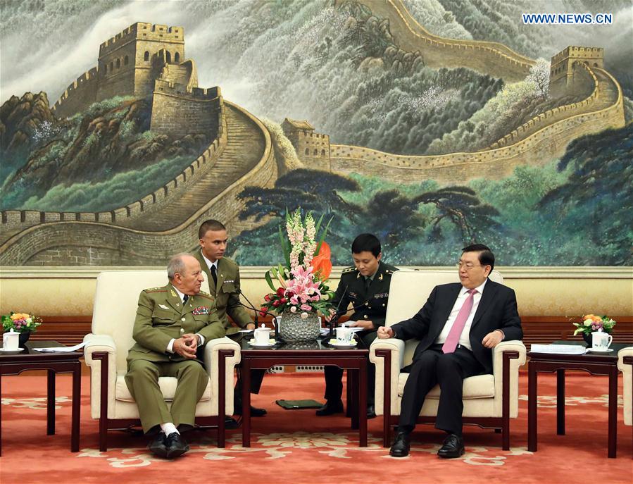 CHINA-BEIJING-ZHANG DEJIANG-CUBA-MEETING (CN)