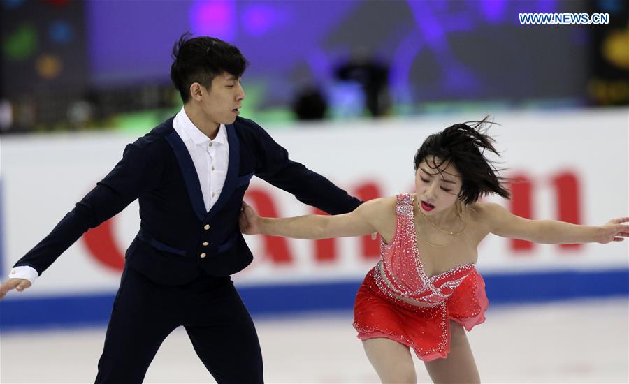 (SP)FINLAND-HELSINKI-FIGURE SKATING-ISU-WORLD  CHAMPIONSHIPS-DAY 2