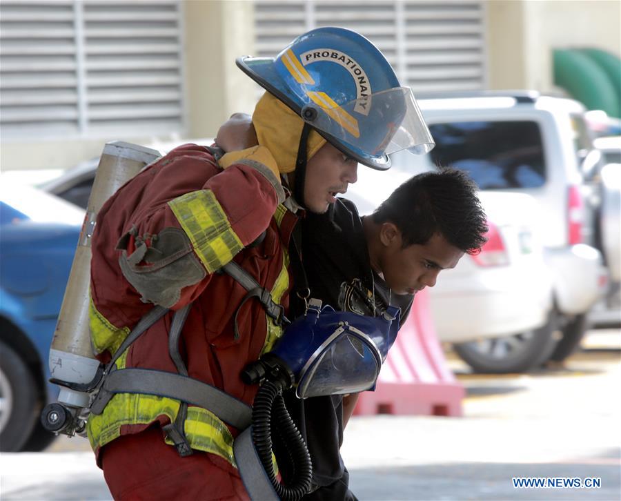 PHILIPPINES-QUEZON-NATIONWIDE SIMULTANEOUS EARTHQUAKE DRILL