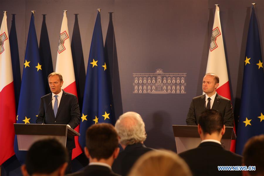 MALTA-VALLETTA-TUSK-BREXIT