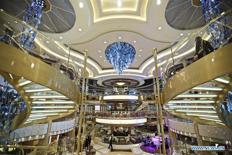 ITALY-MONFALCONE-CRUISE-MAJESTIC PRINCESS-HANDOVER-SILK ROAD SEA ROUTE