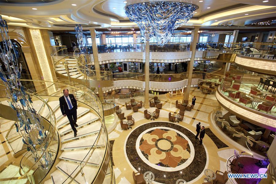 ITALY-MONFALCONE-CRUISE-MAJESTIC PRINCESS-HANDOVER-SILK ROAD SEA ROUTE