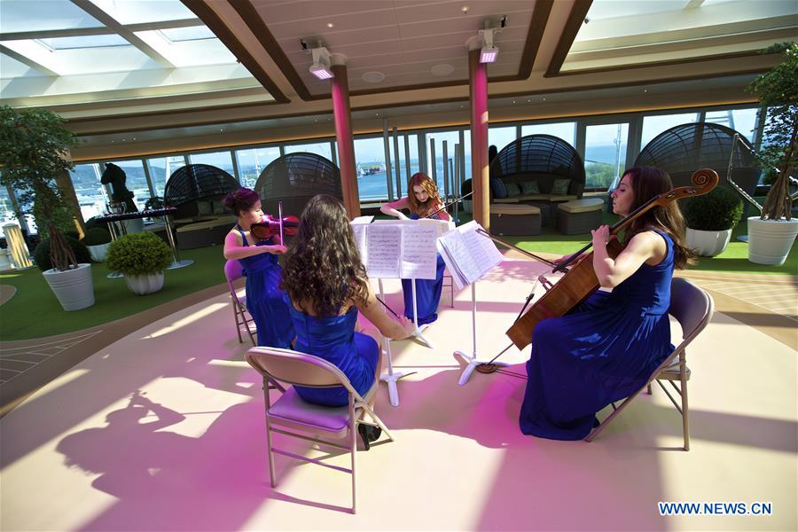 ITALY-MONFALCONE-CRUISE-MAJESTIC PRINCESS-HANDOVER-SILK ROAD SEA ROUTE