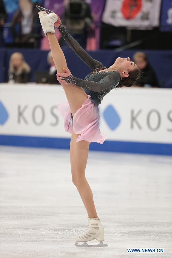 (SP)FINLAND-HELSINKI-FIGURE SKATING-ISU-WORLD CHAMPIONSHIPS-DAY 3-LADIES