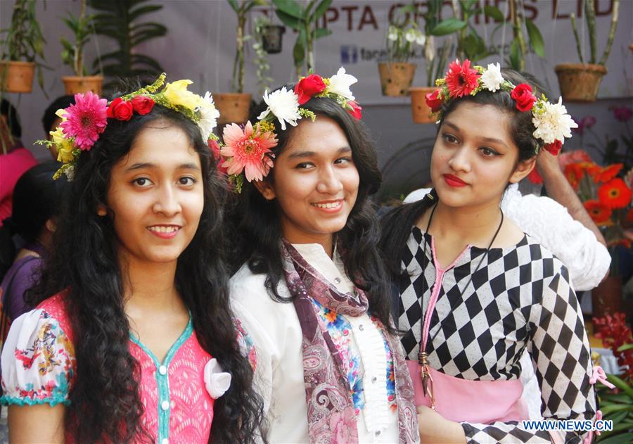 BANGLADESH-DHAKA-FLOWER FEST