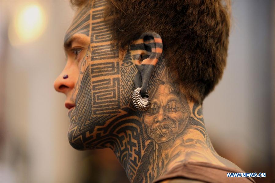 7th Int'l Tattoo Convention held in Kathmandu, Nepal Xinhua English