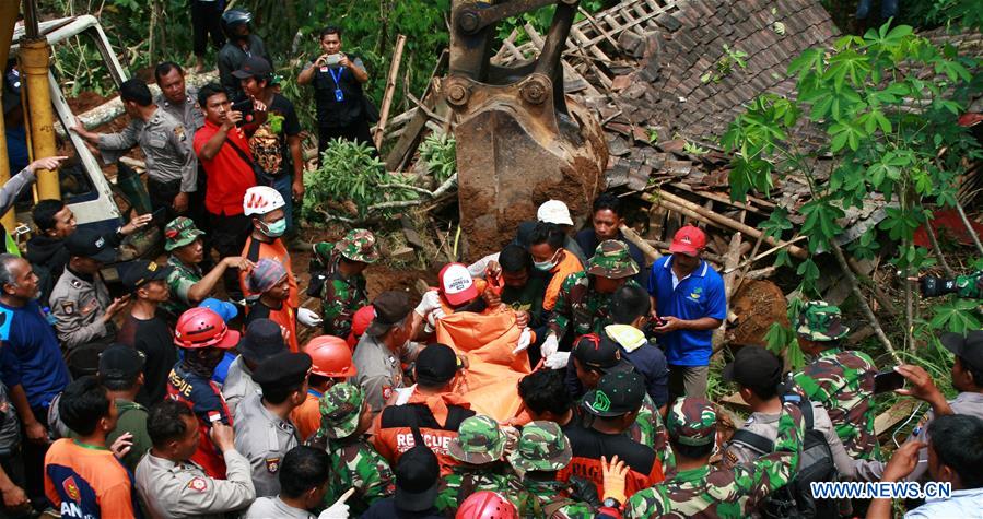 INDONESIA-PONOROGO-LANDSLIDES