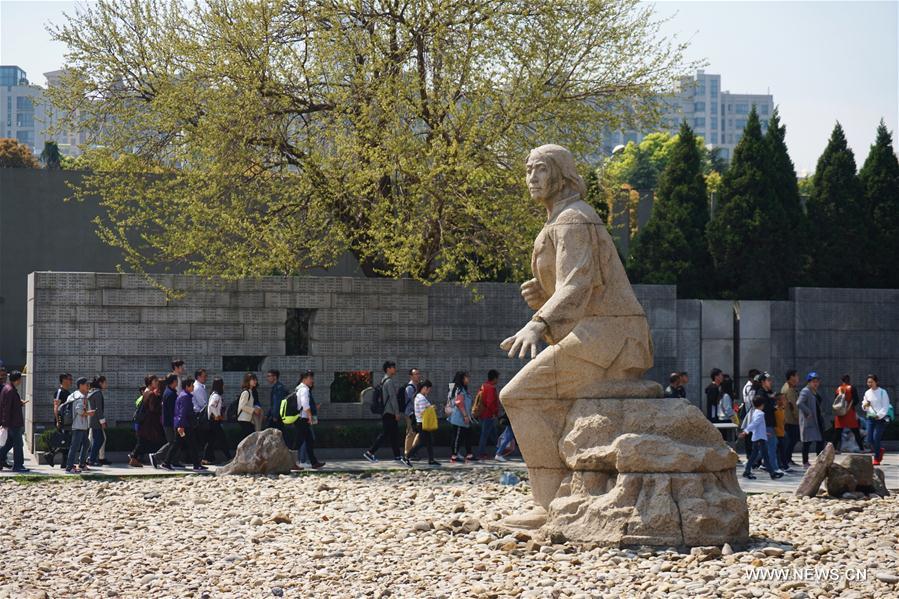 CHIN-NANJING-QINGMING HOLIDAY-NANJING MASSACRE VICTIMS (CN)