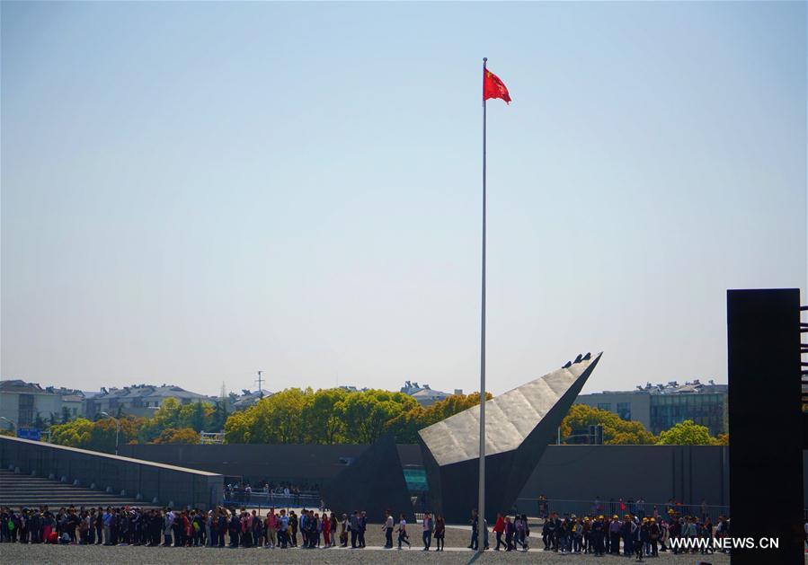 CHIN-NANJING-QINGMING HOLIDAY-NANJING MASSACRE VICTIMS (CN)