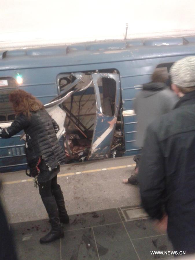 RUSSIA-ST PETERSBURG-METRO-BLAST