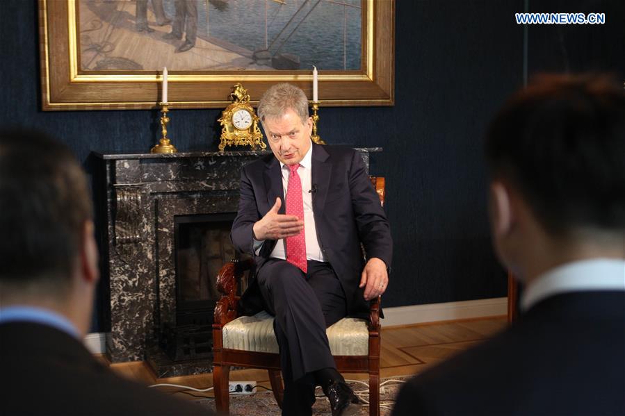 FINLAND-HELSINKI-SAULI NIINISTO-INTERVIEW