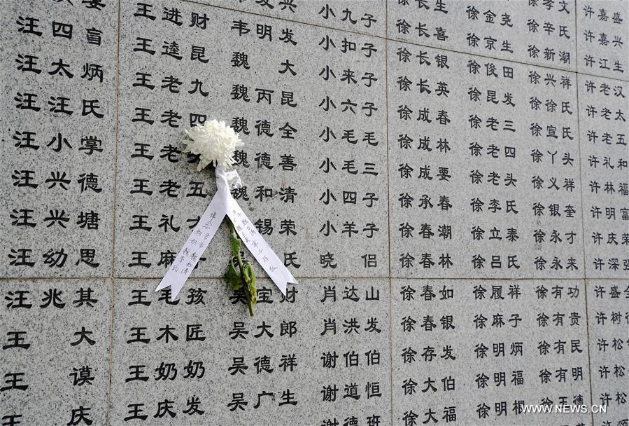 CHINA-NANJING-QINGMING-NANJING MASSACRE VICTIMS (CN)