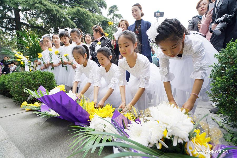 CHINA-NANJING-QINGMING-NANJING MASSACRE VICTIMS (CN)