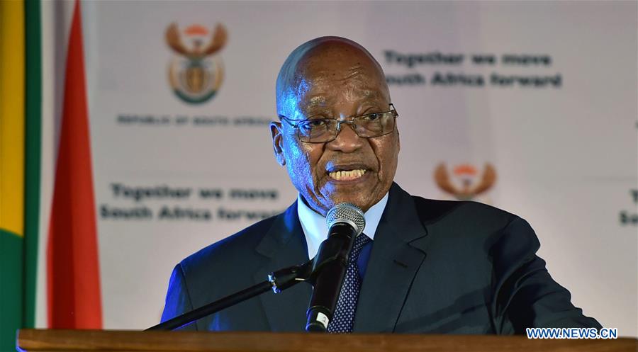 SOUTH AFRICA-KOEDOESPOORT-ZUMA-SPEECH