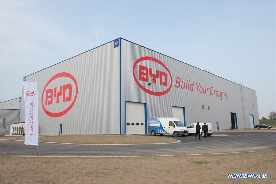 HUNGARY-KOMAROM-CHINA-BYD-FIRST EUROPEAN ELECTRIC BUS FACTORY