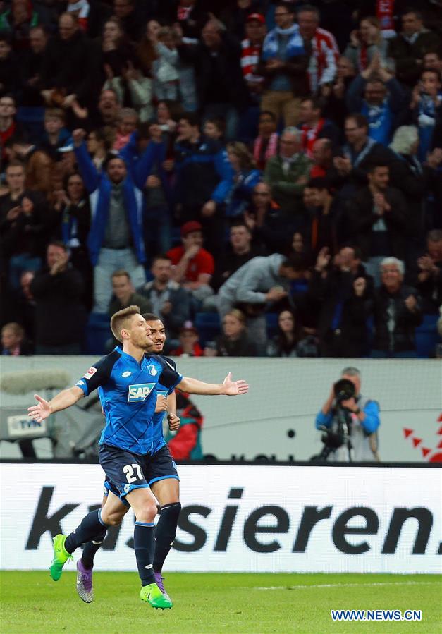 (SP)GERMANY-BUNDESLIGA SOCCER MATCH-HOFFENHEIM VS BAYERN MUENCHEN