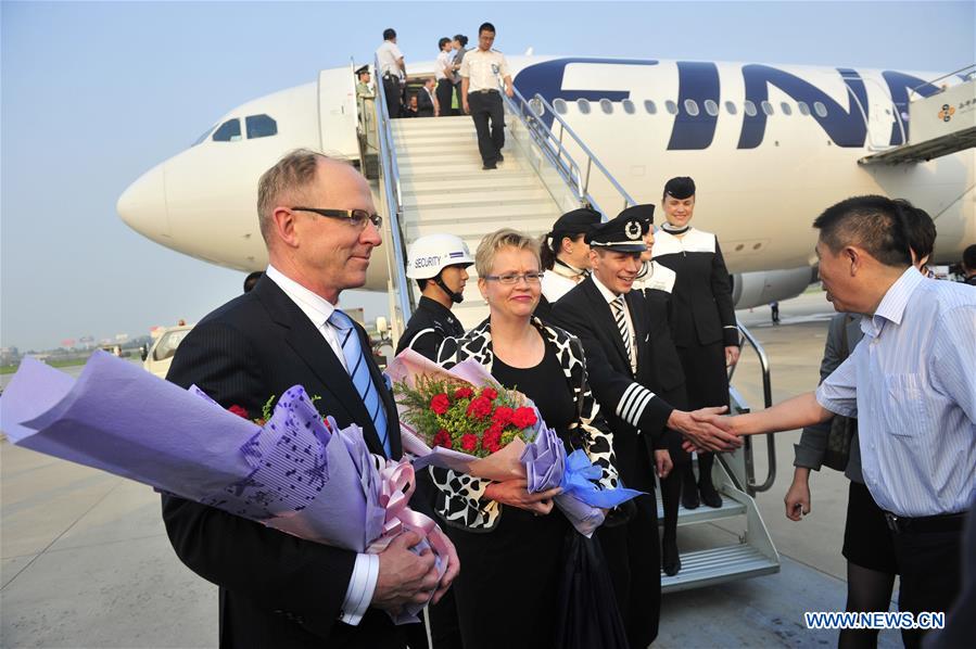 FINLAND-CHINA-FINNAIR
