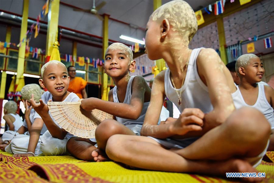 THAILAND-MAE HONG SON-POI SANG LONG-NOVICE MONK-ORDINATION RITUALS