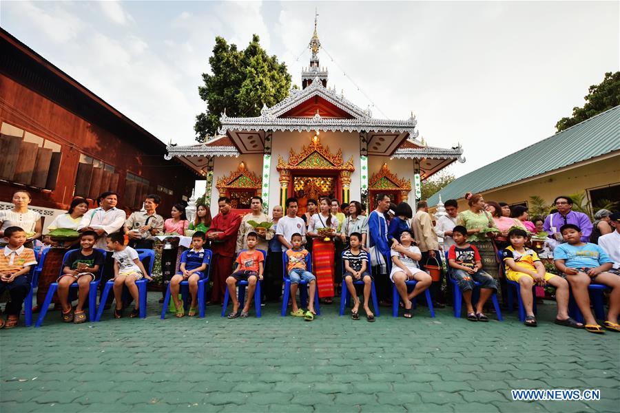 THAILAND-MAE HONG SON-POI SANG LONG-NOVICE MONK-ORDINATION RITUALS