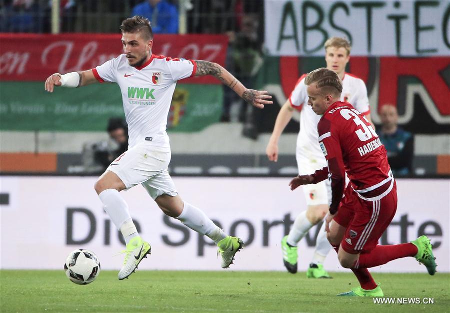 (SP)GERMANY-AUGSBURG-SOCCER-BUNDESLIGA-FC AUGSBURG VS FC INGOLSTADT