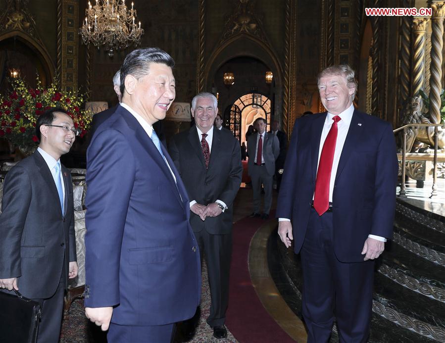 U.S.-CHINA-XI JINPING-TRUMP-TALKS