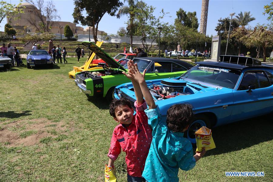 EGYPT-CAIRO-VINTAGE CARS-SHOW