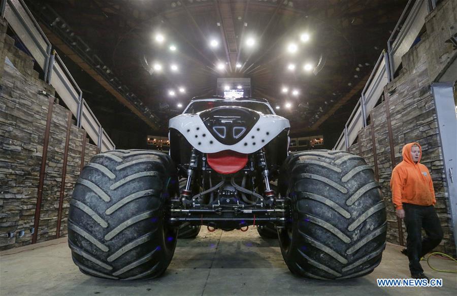 CANADA-VANCOUVER-MONSTER TRUCK-SHOW