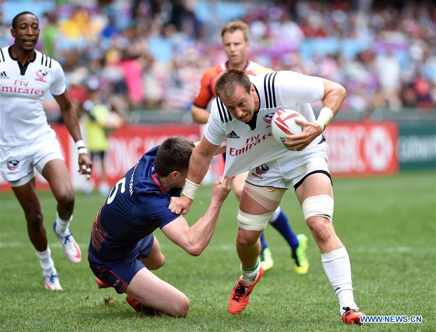 (SP)CHINA-HONG KONG-RUGBY-SEVENS-DAY 2 