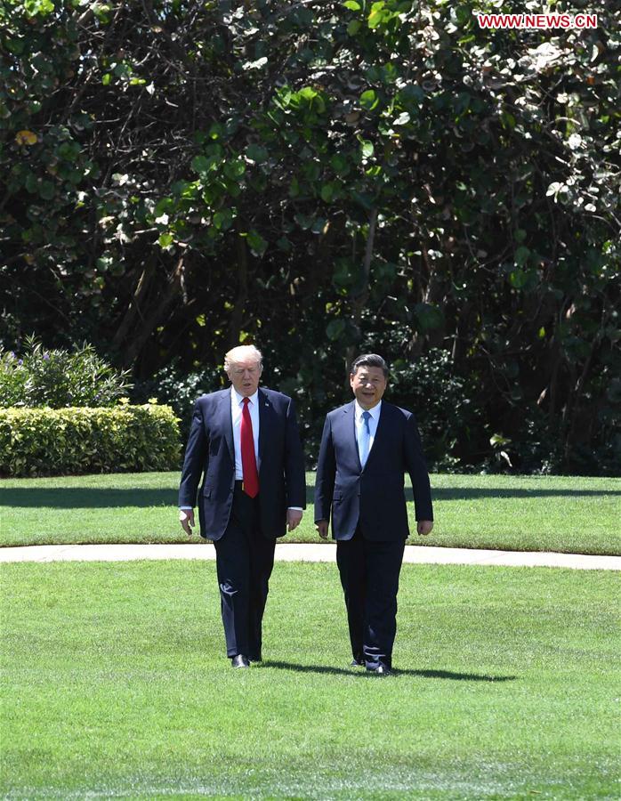 U.S.-CHINA-XI JINPING-TRUMP-TALKS