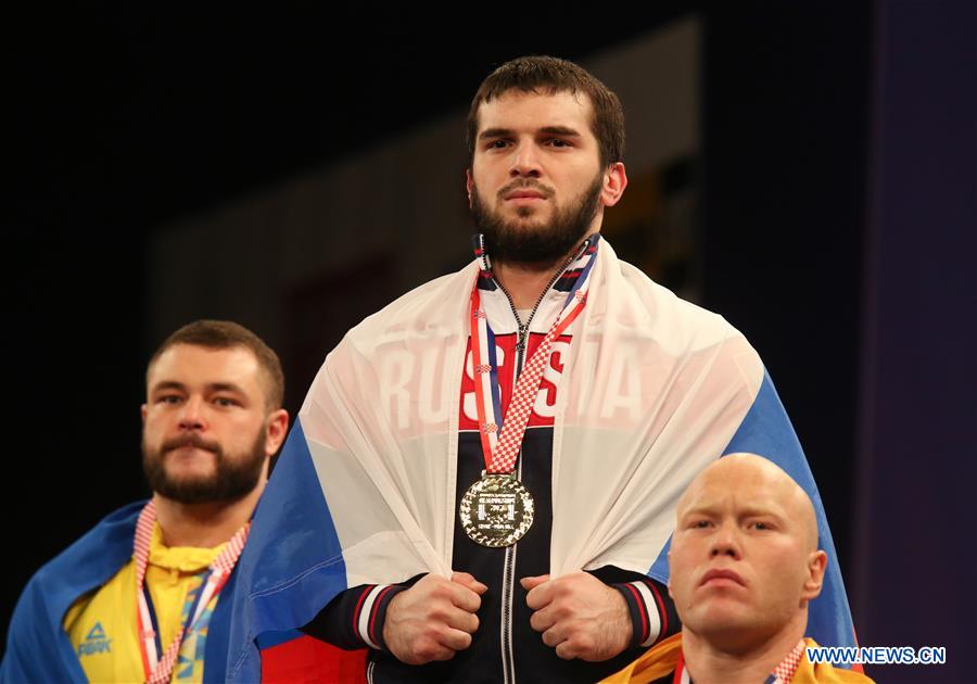 (SP)CROATIA-SPLIT-WEIGHTLIFTING-EUROPEAN CHAMPIONSHIP-MEN'S 94KG