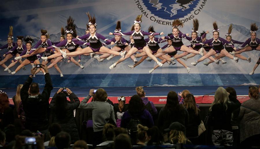 (SP)CANADA-VANCOUVER-CHEERLEADING-CHAMPIONSHIP