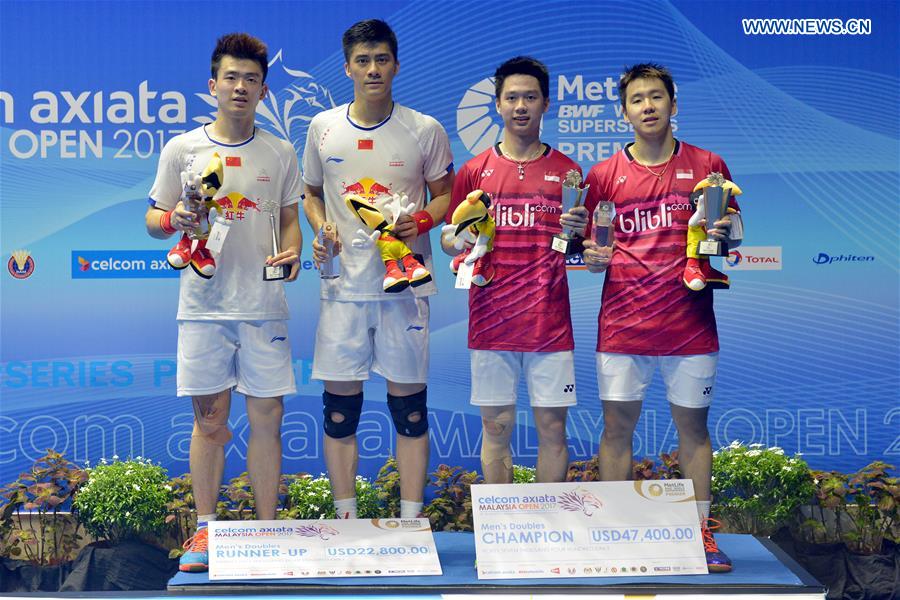 (SP)MALAYSIA-KUCHING-BADMINTON-MAS OPEN