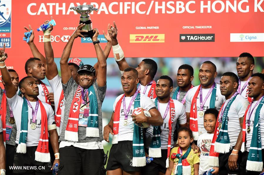 (SP)CHINA-HONG KONG-RUGBY-SEVENS-CUP FINAL